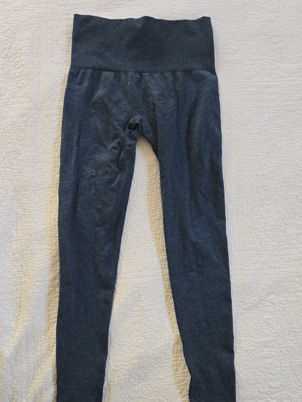 High-Waist Navy Women's Leggings